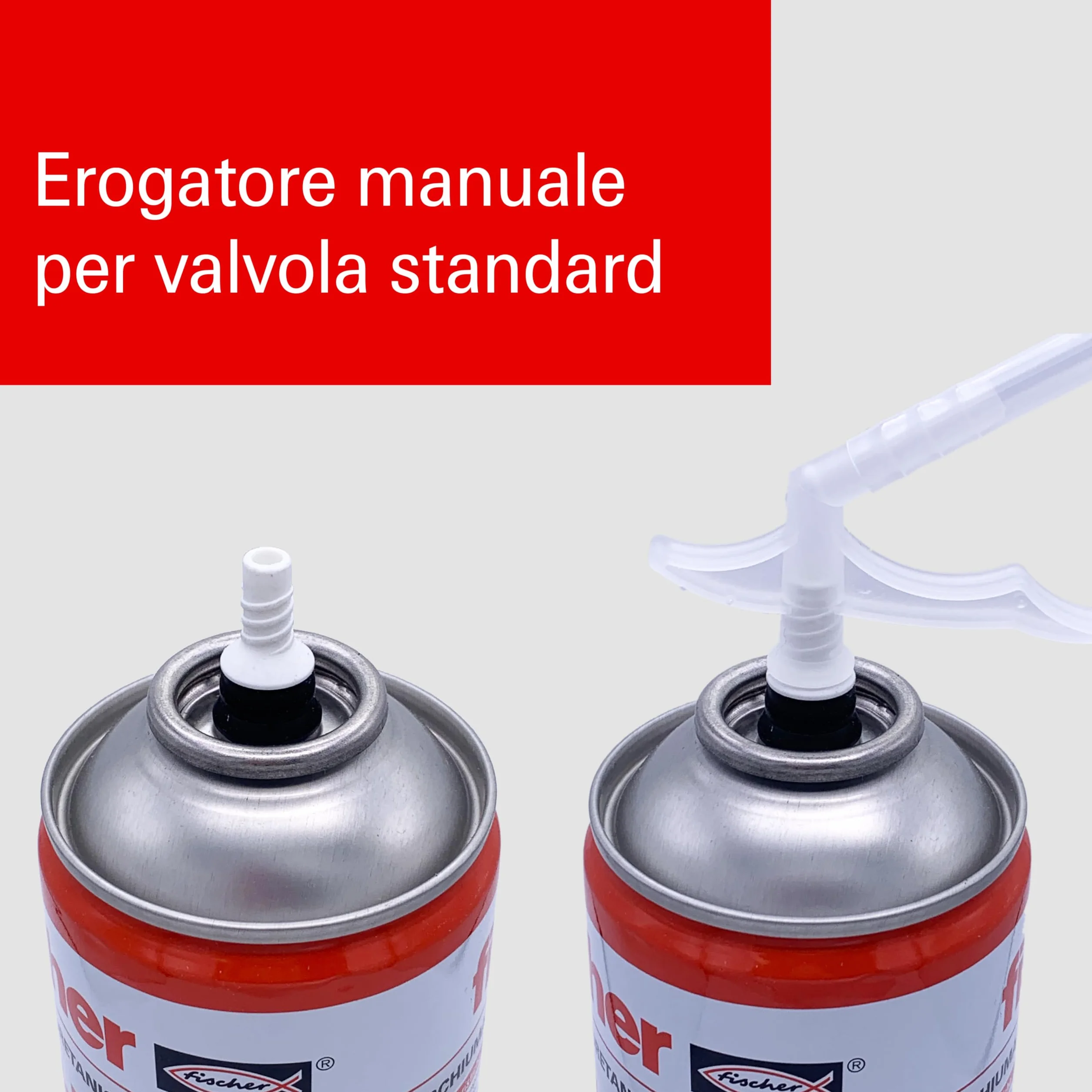 Fischer PU FS Piana Poliuretanica Ognioodporna z Aplikatorem, 750 ml