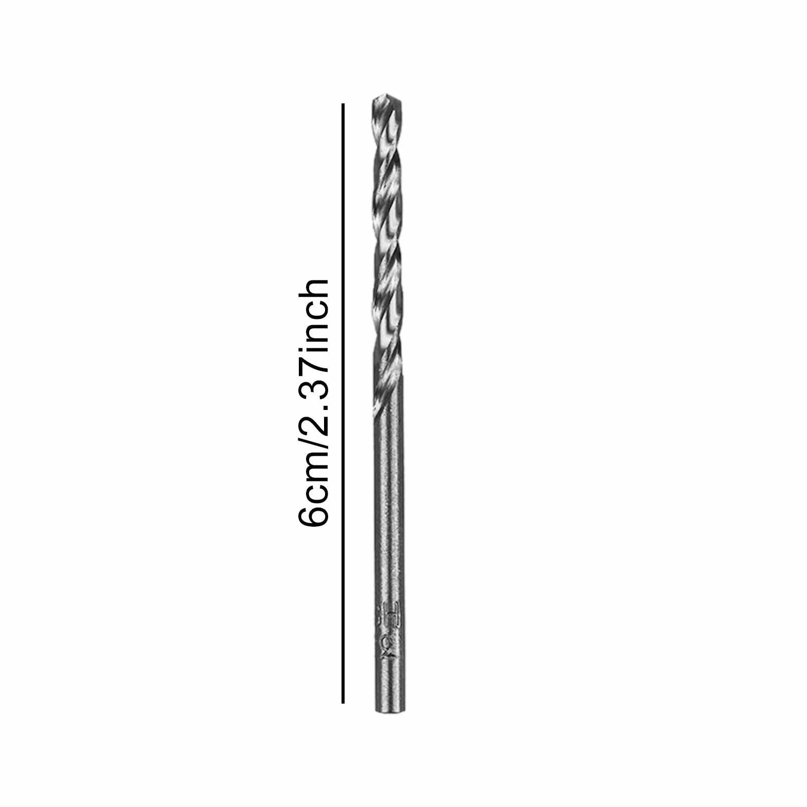 Set 10 punte elicoidali acciaio rapido M35 cobalto 5% diametro 3 mm per metallo legno acciaio inox