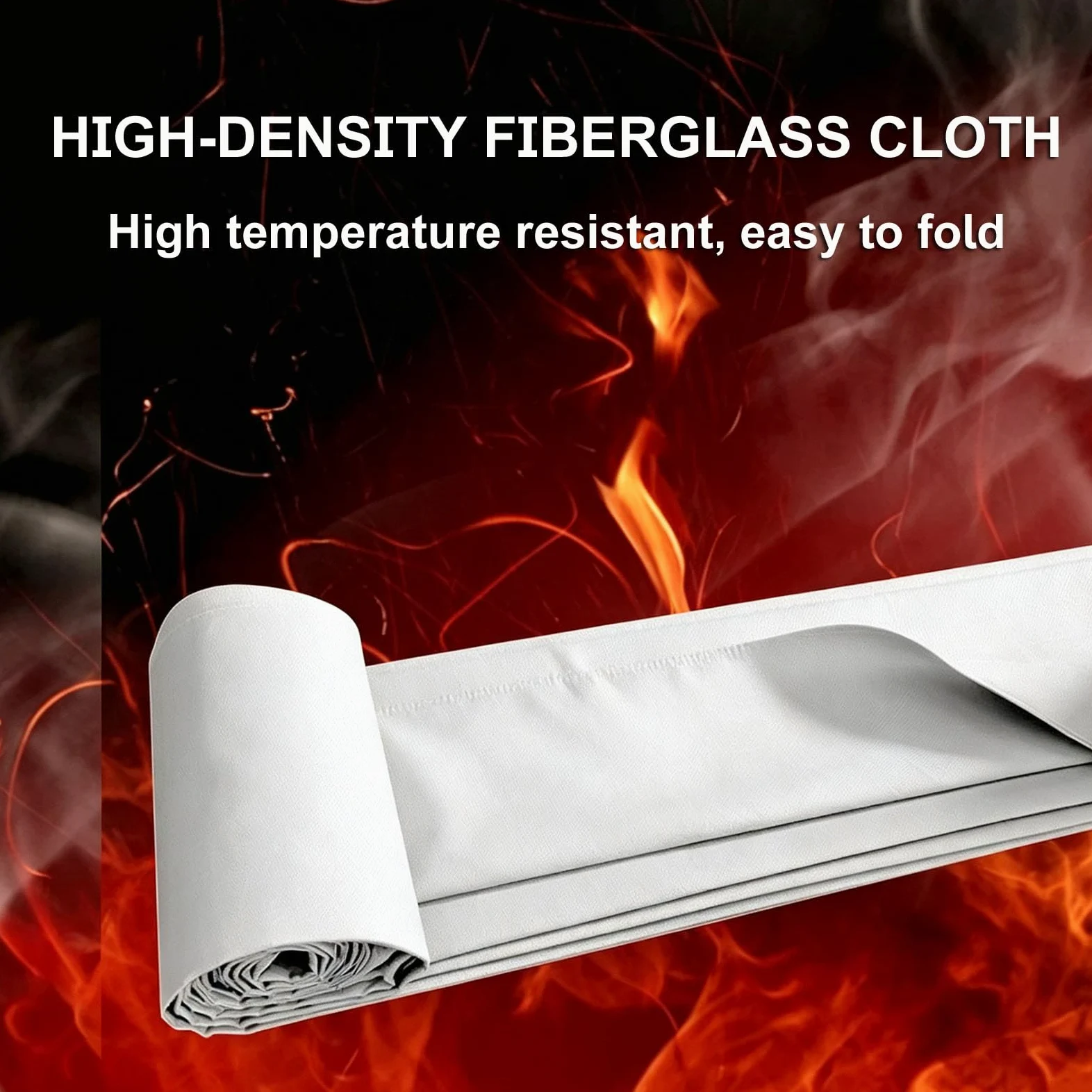 Coperte antincendio in silicone per veicoli elettrici e a combustione | Grande coperta antincendio di emergenza riutilizzabile resistente fino, Coperte antincendio di sicurezza per batterie di EV