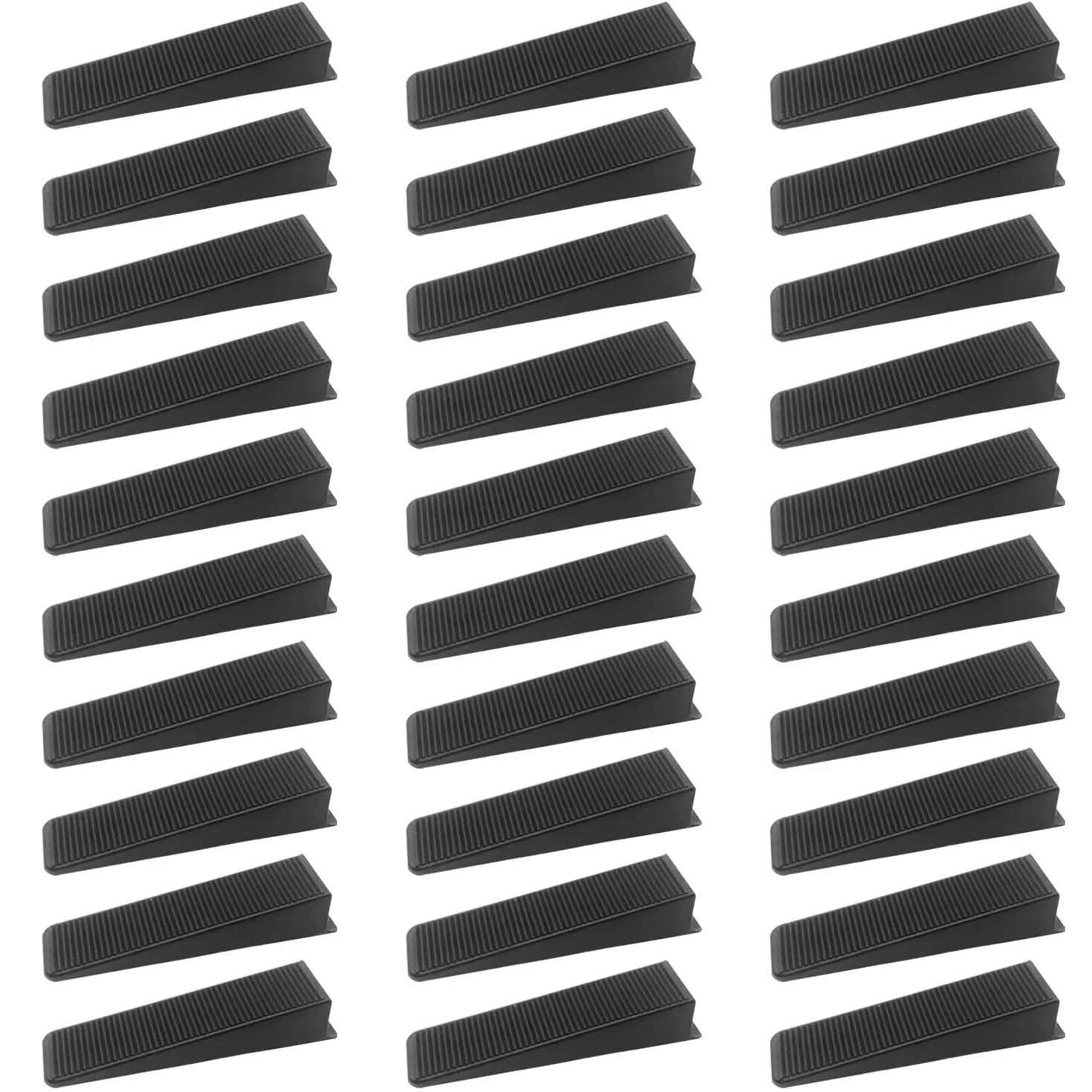 Clip Trasversale in Plastica per Piastrelle di Ceramica, 30 Pezzi Livellatore per Pavimenti e Rivestimenti