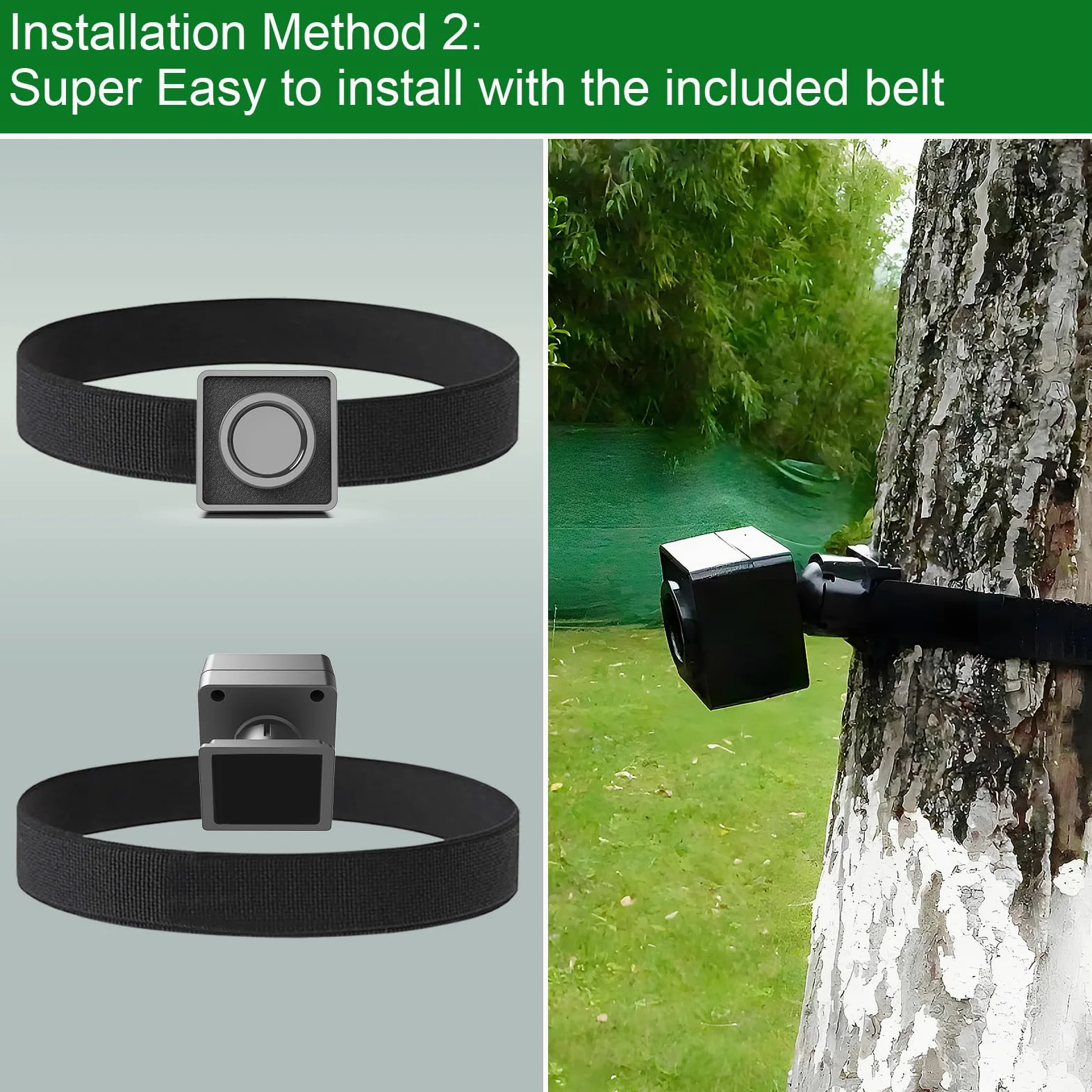Sistema di allarme perimetrale esterno portatile - 2 ricevitori+4 sensori | Sensore di movimento wireless impermeabile da 1/4 miglio e rilevatore di sicurezza personale per camper Aler