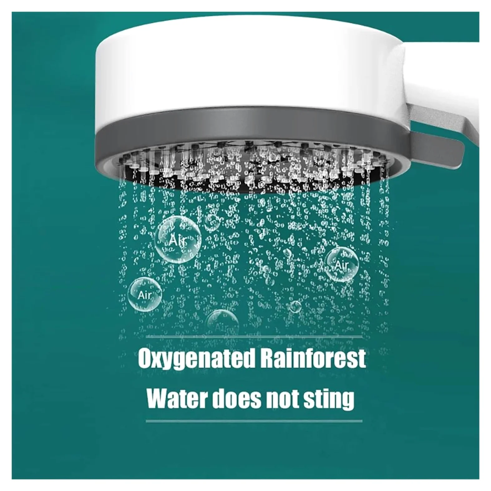 Soffione doccia filtrato con 10 modalità di spruzzo, soffione doccia portatile ad alta pressione, risparmio idrico, resistenza alle cadute, ugello per doccia da bagno(Black Shower head)