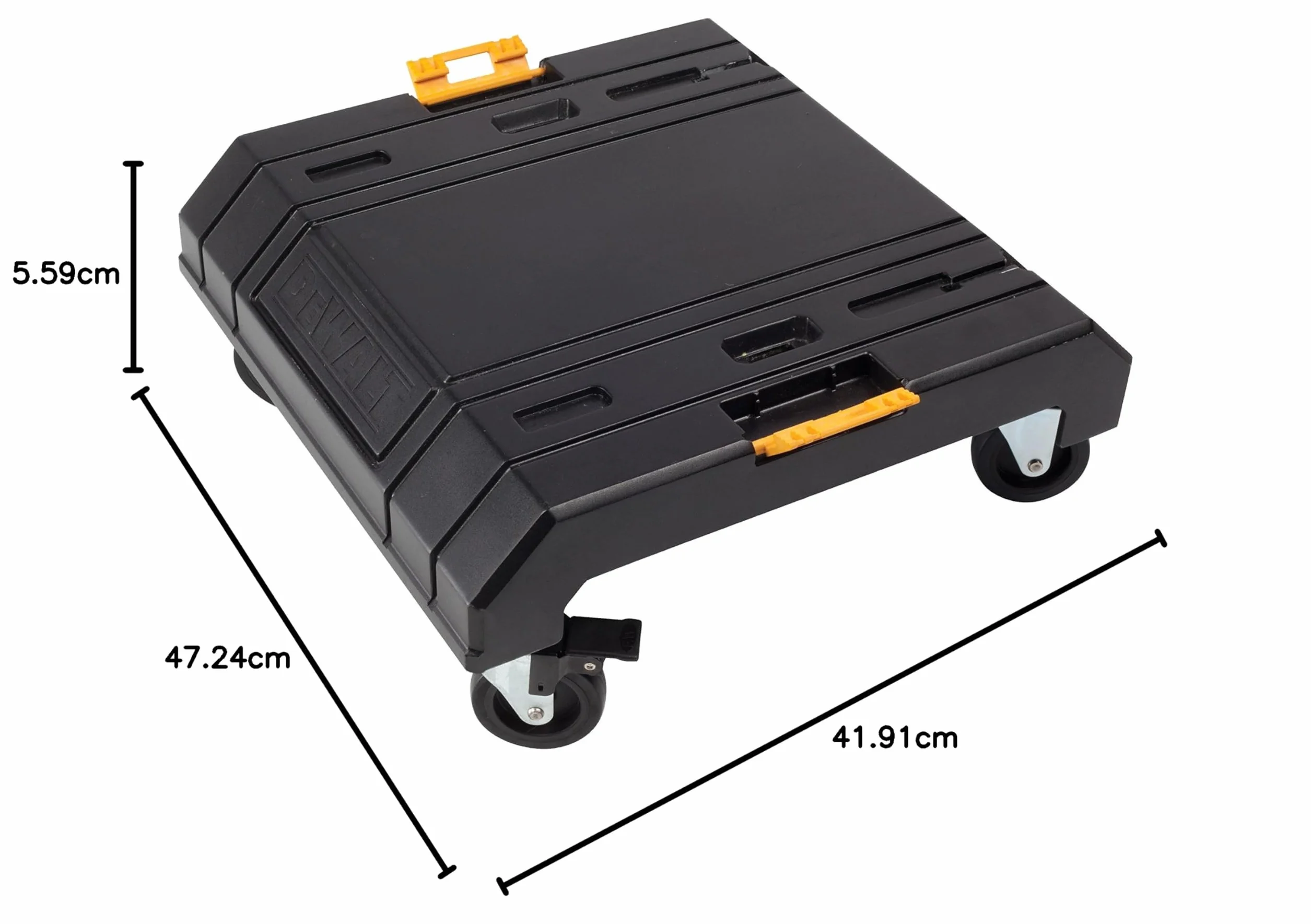 DEWALT DWST1-71229 T-STAK Cart Unità per Trasporto 4 Ruote Orientabili a 360° 2 con Freno