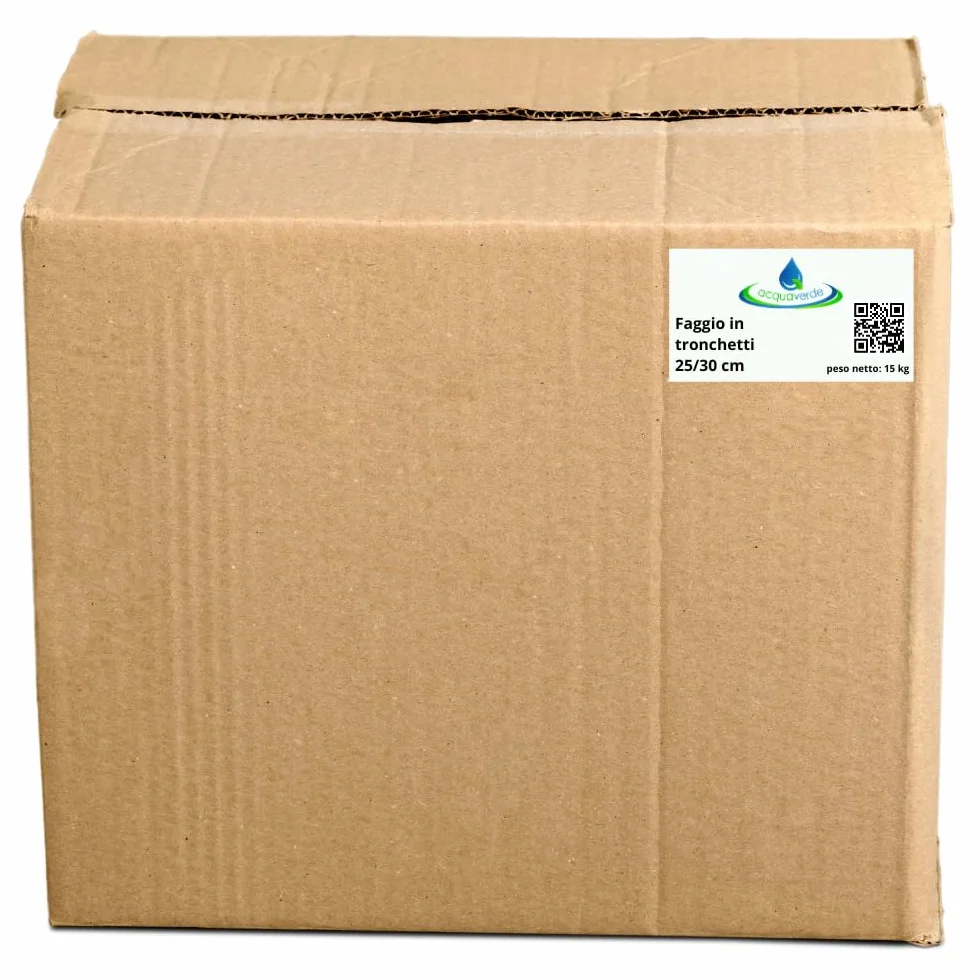 Acquaverde Legna da Ardere Faggio Tronchetti 25 cm Secca 30 kg