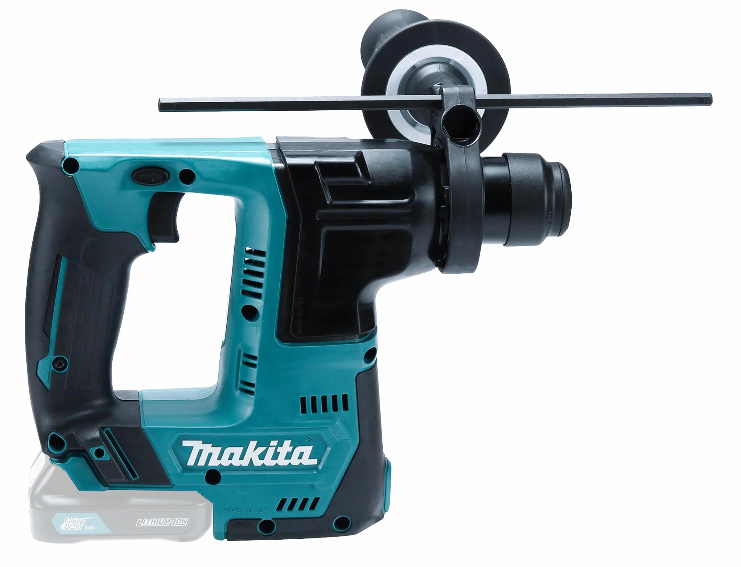 Makita Trapano a percussione a batteria SDS-Plus 12 V max, blu, nero