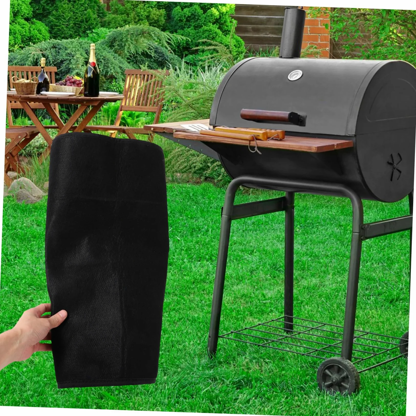 BESPORTBLE Tappeto Ignifugo per Caminetto Protezione Pavimento Resistente al per ed Esterni per Barbecue e Braciere