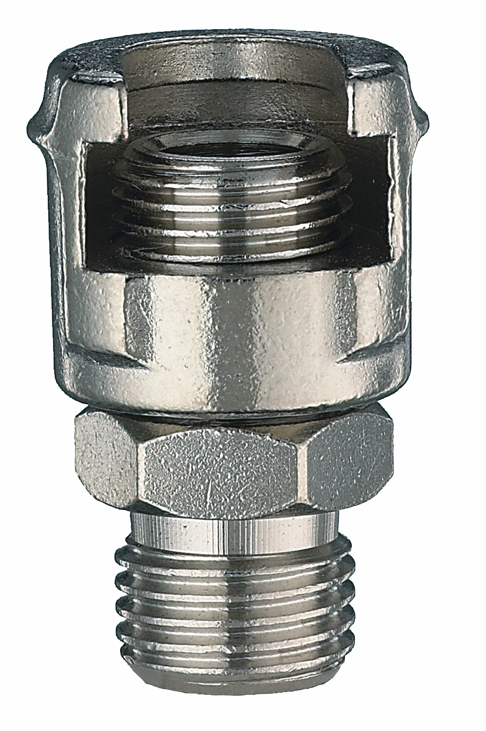 RACCORDO DADO FRESATO 11/B 3/8 M Pz.2 BL ANI