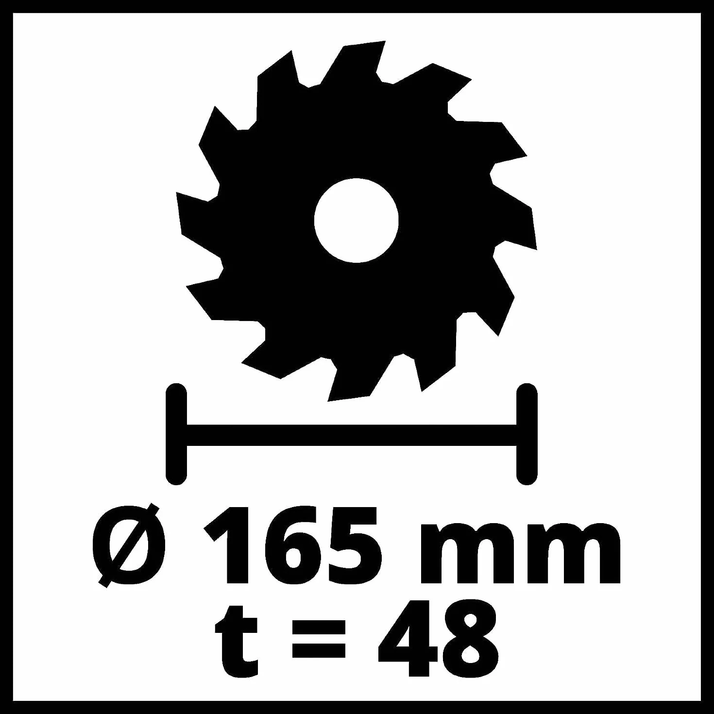 Einhell TE-PS 165 Sega circolare ad immersione (tensione 230 V, 1200 W, giri al min. 5200, lama Ø165 x Ø20, taglio max 56 mm)