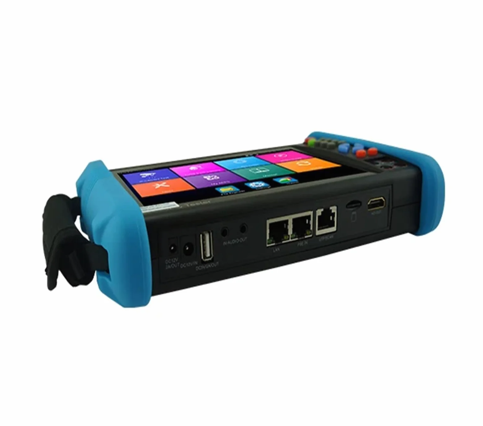 Supporto per tester CCTV per telecamera IP Tester CCTV Da 7'' IPC9800ADHS PLUS 4K H.265/H.264 Supporto Test Telecamera IP 8MP AHD/CVI/TVI Tester For Monitor Professionale Integrato