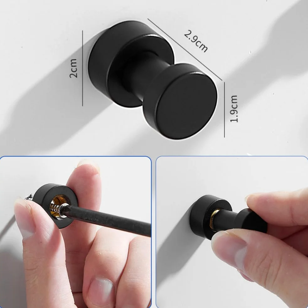 Gancio da parete in ottone Nastro dorato Nero Cucina creativa Gancio da bagno per accappatoio Appendiabiti Asciugamano Portachiavi Porta abiti Decorativo per la casa, Oro spazzolato 5 ganci, A