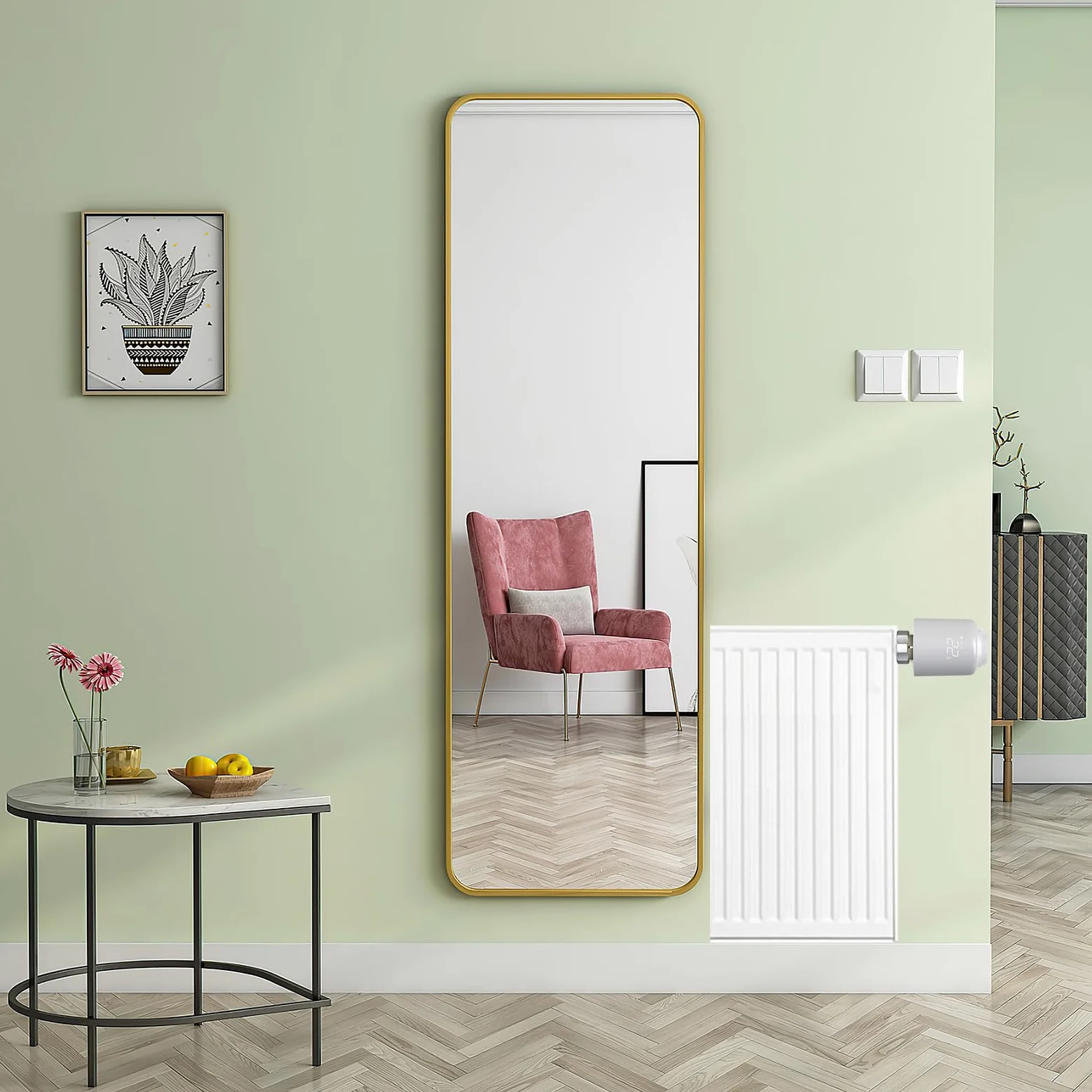 Zigbee Smart Thermostatic Radiator Valve, Supporta il controllo remoto tramite app smart life