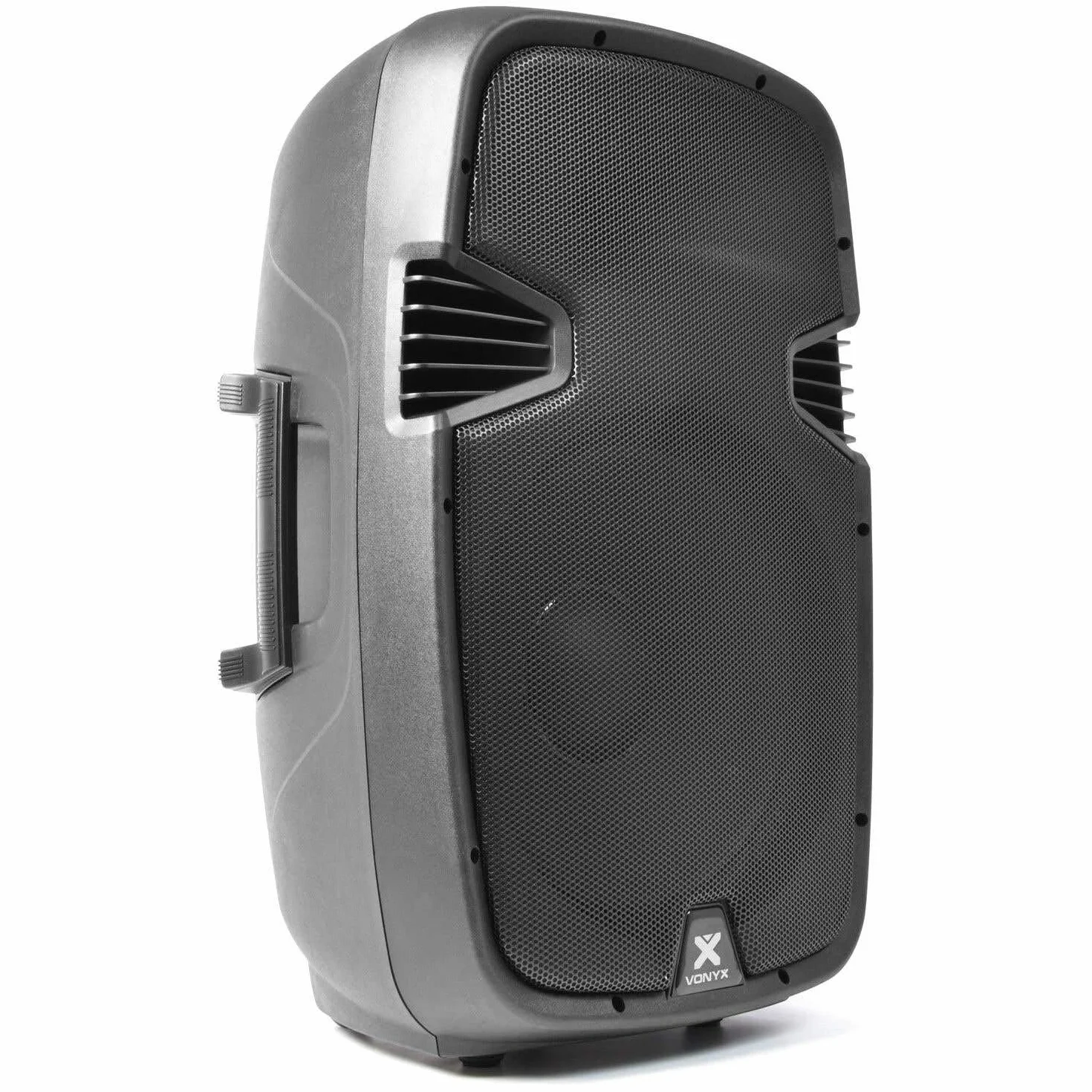 VONYX SPJ-1500ABT - Altoparlante attivo da 800 Watt con Bluetooth, altoparlante amplificato, audio professionale, alloggiamento in ABS solido, altoparlante mobile, woofer da 15 pollici, ingresso linea