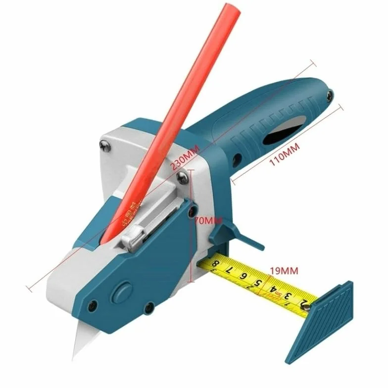 Utensile da taglio per cartongesso con scala Toohr Scribe per lavorazione del legno