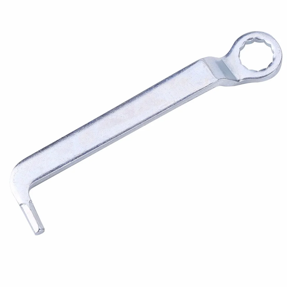 Utensile per Roditrice per Lamiere a Doppia Testa, Attacco per Trapano Taglierina per Roditrici in Metallo con Manico Ergonomico in Plastica e Chiave Utensili da Taglio Roditori