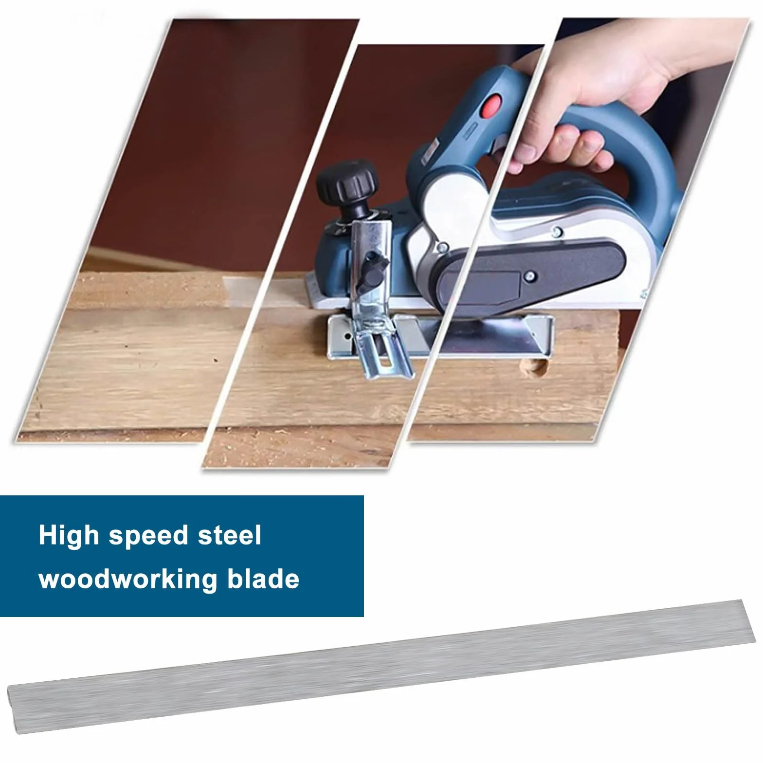 Lame Per Piallatrice In Acciaio Ad Alta Velocità 82x5.5x1.1mm Compatibile Con Bosch PHO 20-82, PHO 100, GHO 40-82 C