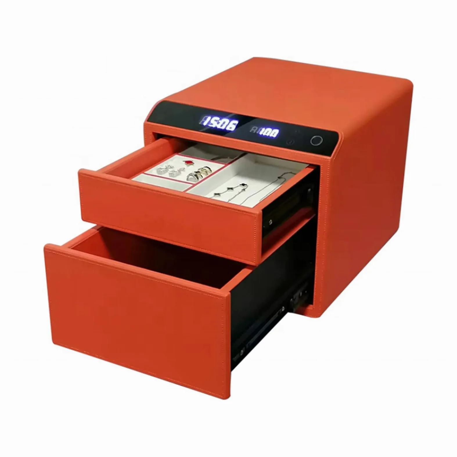 Cassetta di sicurezza, Cassetta di sicurezza Elettronica digitale Sblocco sicuro tramite l'app telefonica Finrprint Tuya Casseforti sicure for gioielli