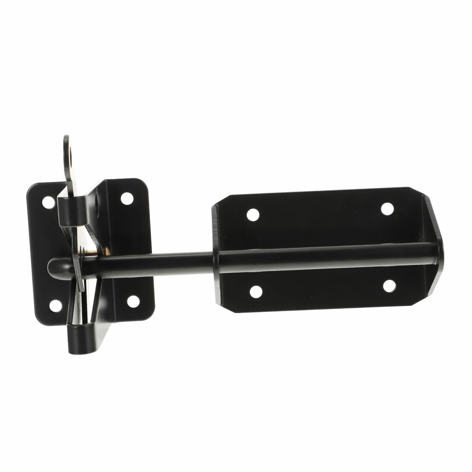 Catenaccio a Scorrimento per Porta, Serratura di Sicurezza Nero Spcc | Uso Domestico, Installazione Semplice, Struttura Heavy Duty, Chiavistello per Finestra e Cancello