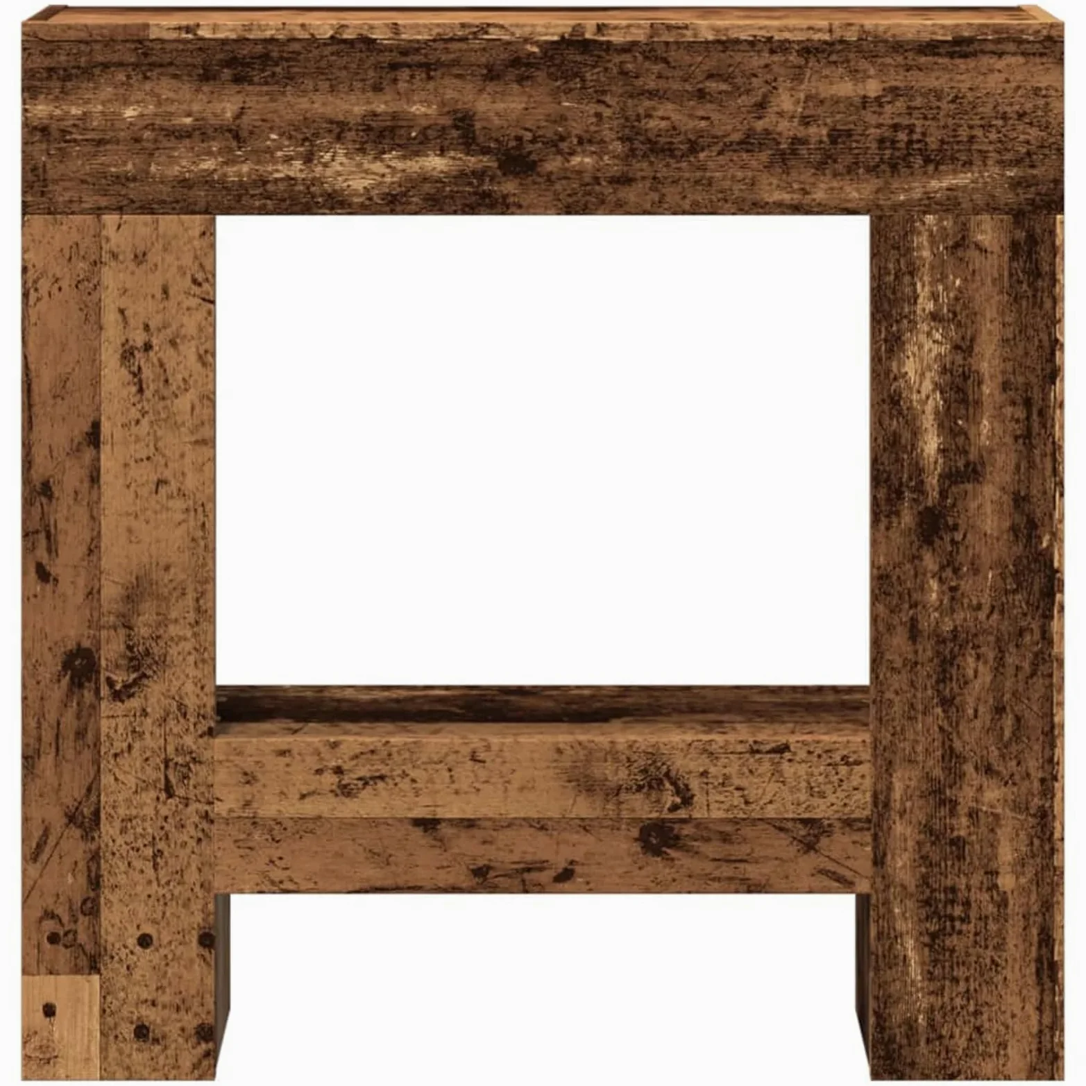 Cornice per Camino Legno Antico 81x18x82 cm in Truciolato,Cornice per Camino,Cornice Decorativa Caminetto-854605