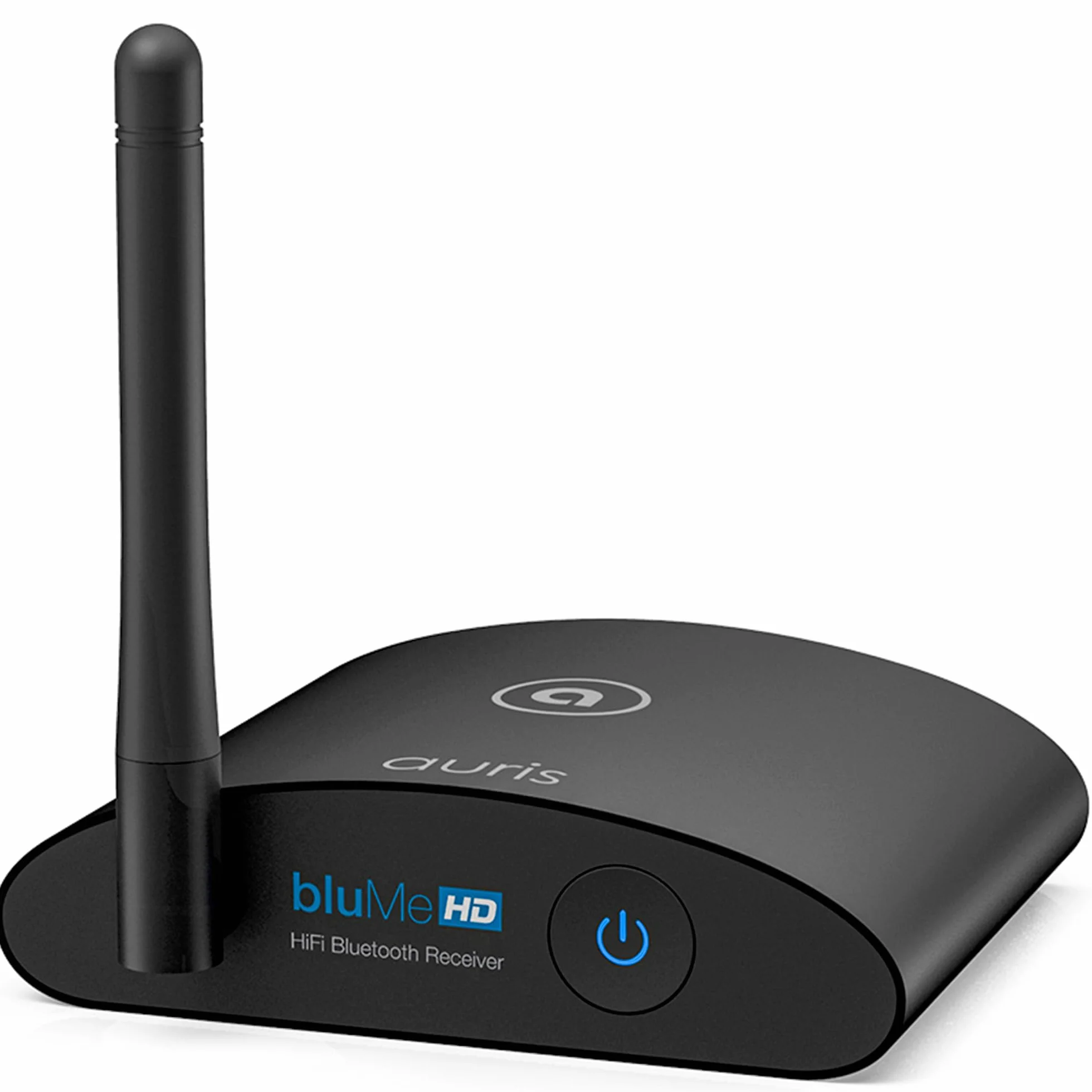 Auris Blume HD Long Range Bluetooth 5.3 Music Receiver Hi-Fi Wireless Audio Adapter with Audiophile DAC, LDAC & aptX HD for Streaming to Home Stereo, AV Receiver or Stereo Amplifier