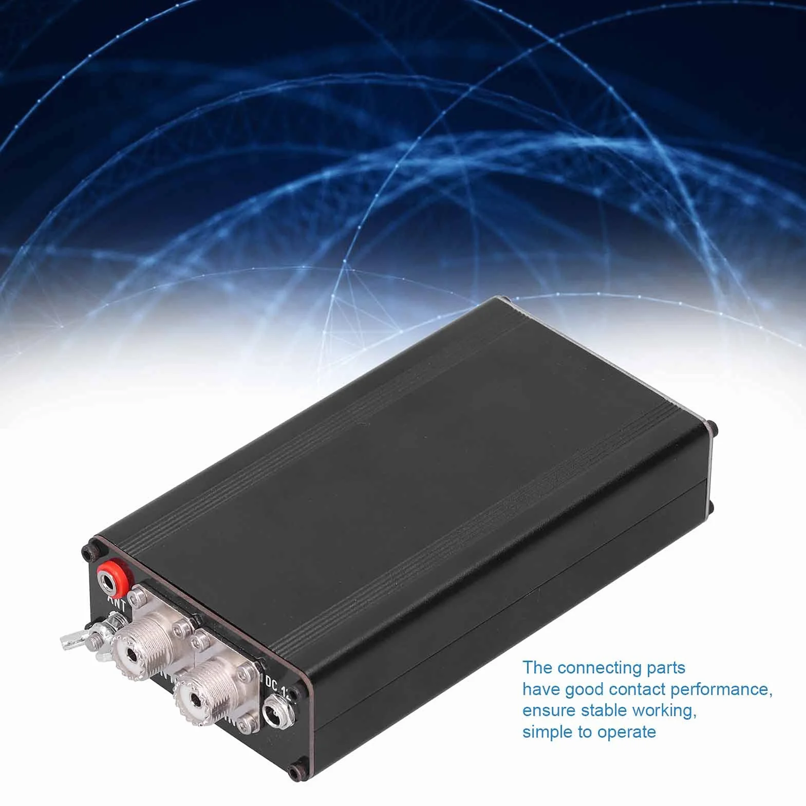 1Migliora La Tua Esperienza di Ascolto a Onde Corte con Il Nostro Sintonizzatore Per Antenna Universale da 150 W - Include 4 Induttori Ad Anello Magnetico T90‑2 Per Prestazioni Ottimali da 1,9 a 54 MH