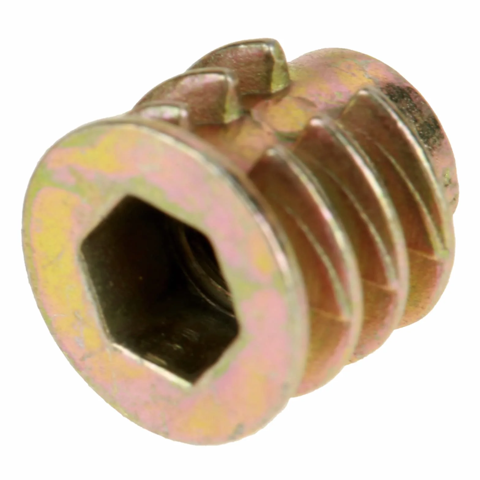 Bulloni filettati M4 8mm in lega di zinco con interno esagonale per legno