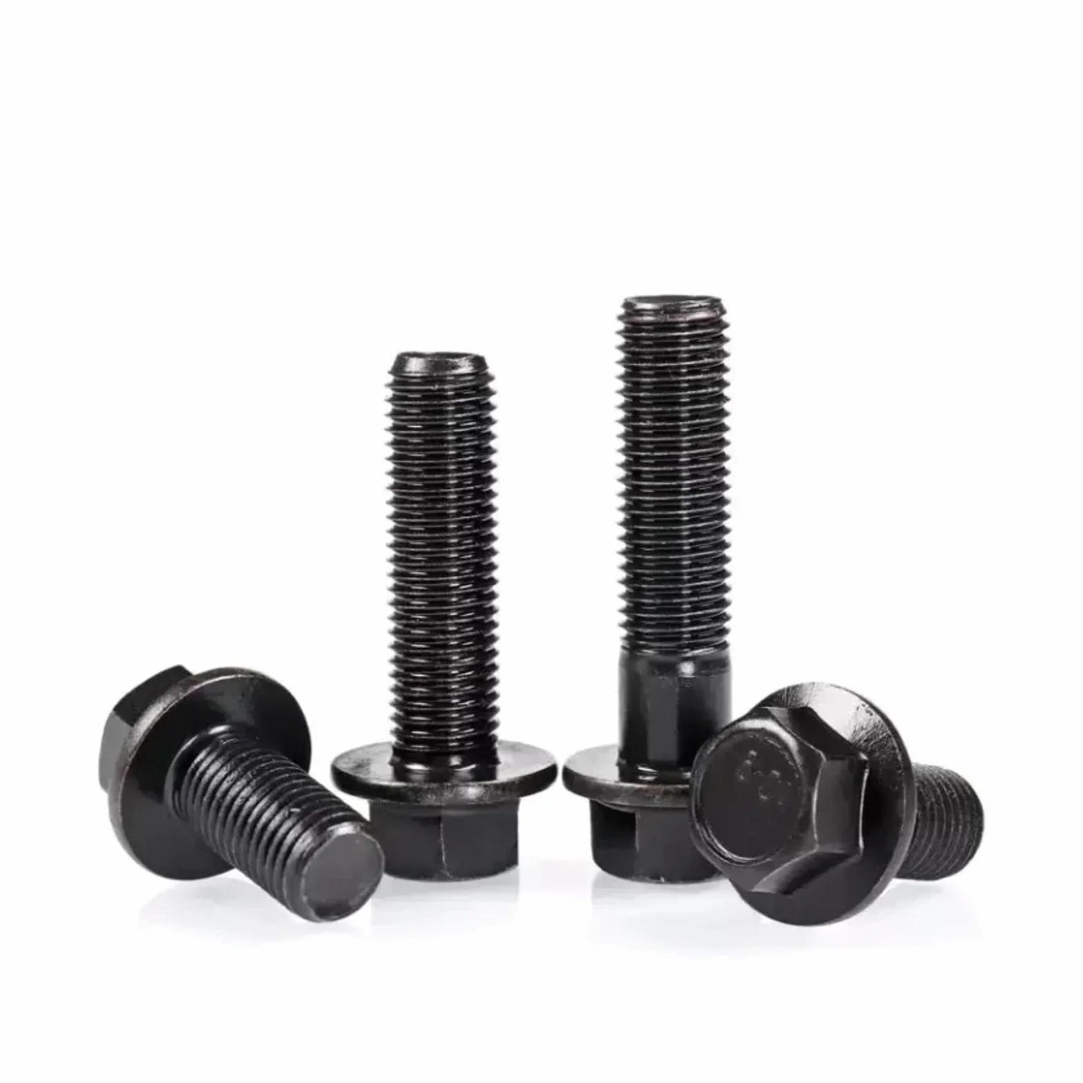 Viti a testa esagonale con flangia in acciaio al carbonio nero 10.9 M10 M12 M14 M16