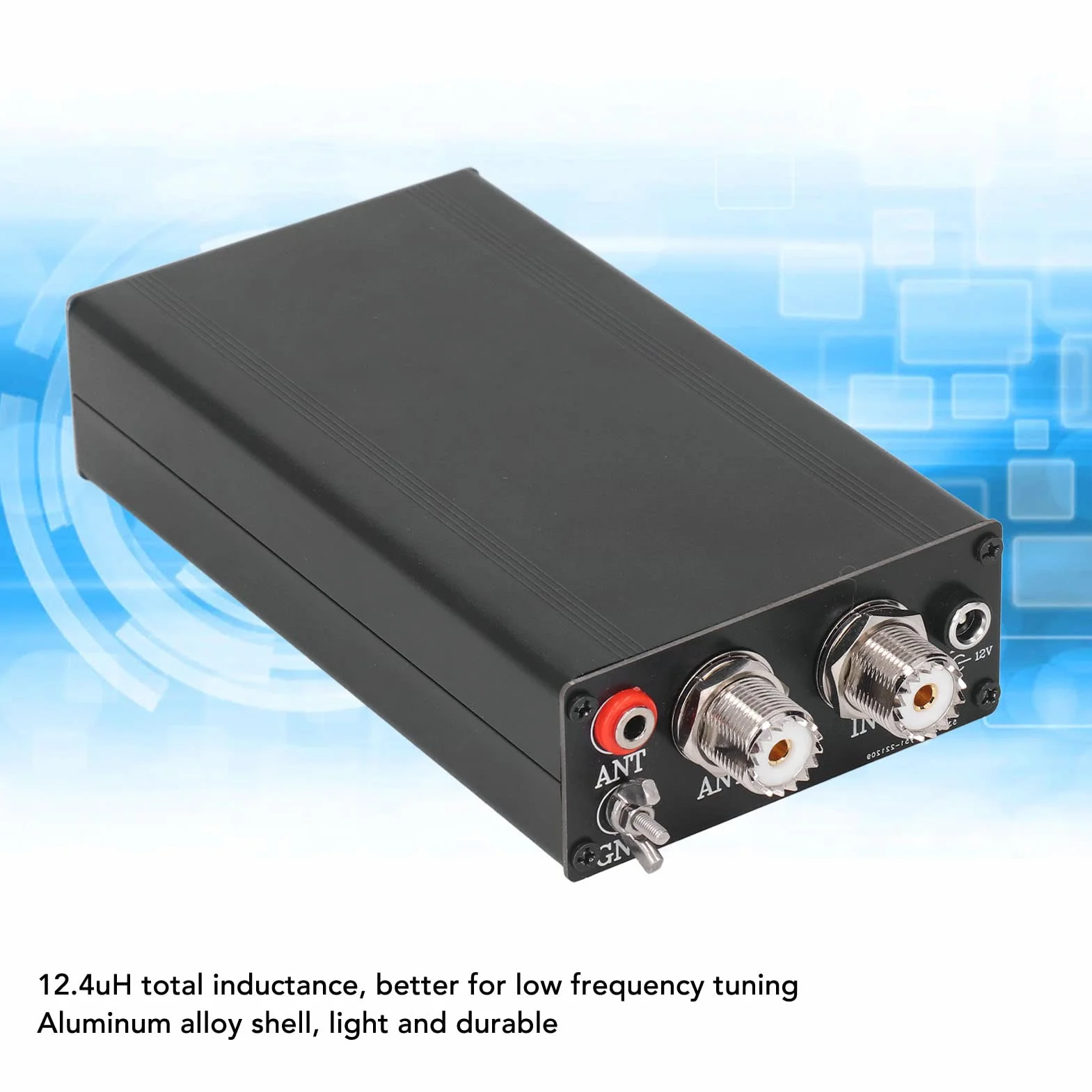 Sintonizzatore di Antenna a Onde Corte in Miniatura ATU-130 1, 8-50 MHz 10-15VDC 200W per L'uso del Veicolo Domestico