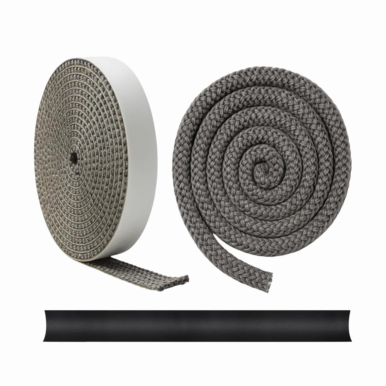 perfk Guarnizione per in corda di fibra di vetro Guarnizione per stufa resistente al calore versatile di facile installazione