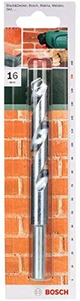 Bosch Punta da trapano per cemento ø 1,6 cm lunghezza 15 cm