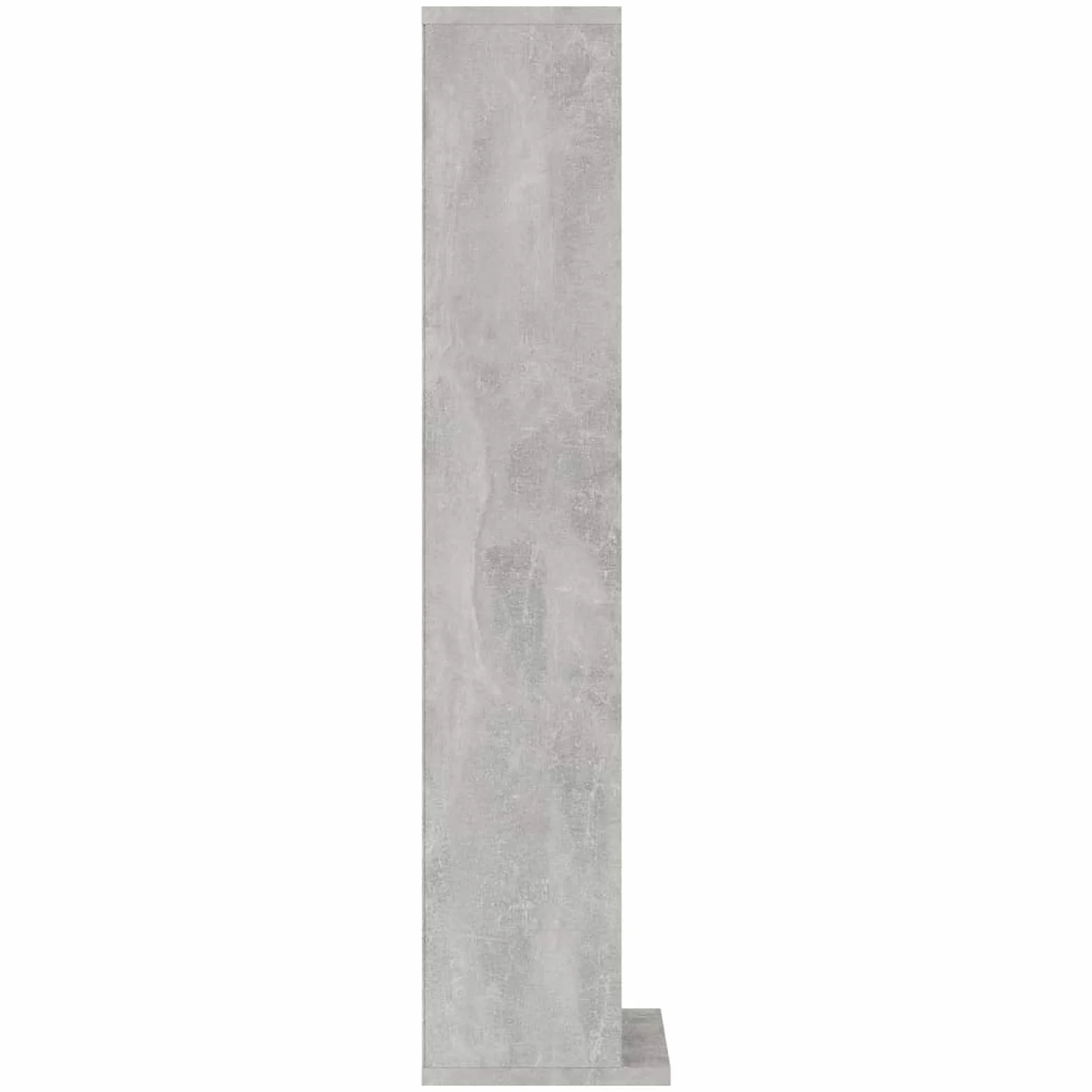 LAPOOH Mobile Porta CD Grigio Cemento 21x20x88 cm in Legno Multistrato,Mobile Porta CD,Porta cd,Scaffalatura per CD(SPU:800355)