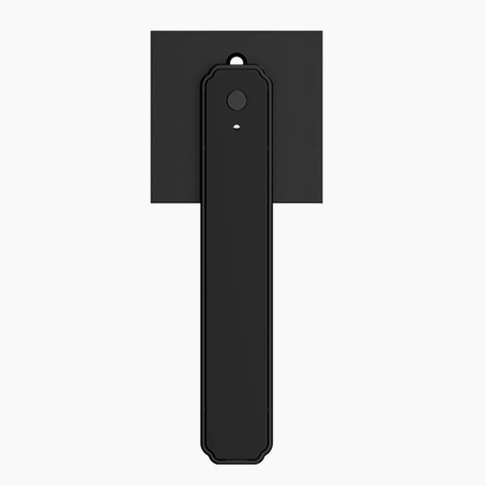 Serratura per Porta con Impronta Digitale, Serratura con Tastiera per Ingresso Senza Chiave 5 in 1, Intelligente con Controllo App Tastiera Retroilluminata per Porte d'Ingresso Uffici (BLACK)
