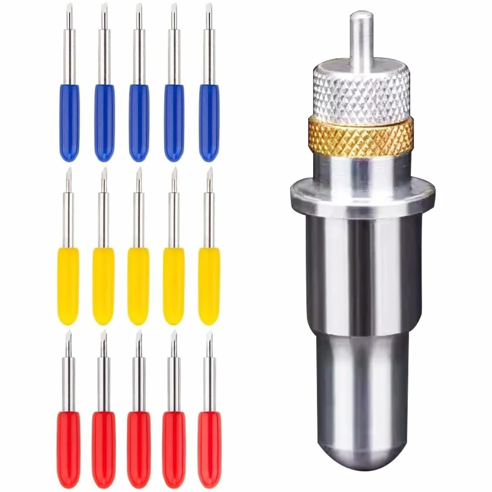 Gebildet 15 pz Coltello da Taglio Roland Lama per Plotter in Acciaio al Tungsteno 30/45/60 Gradi