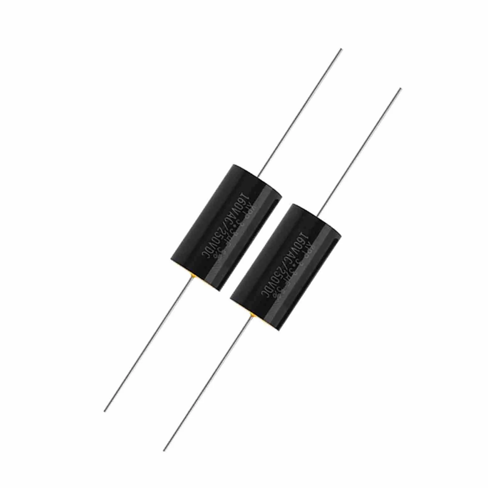 Topiky Distributore di frequenza Filtro Crossover Crossover Altoparlante Hi-Fi capacità condensatore 2PCS(3.3uF)