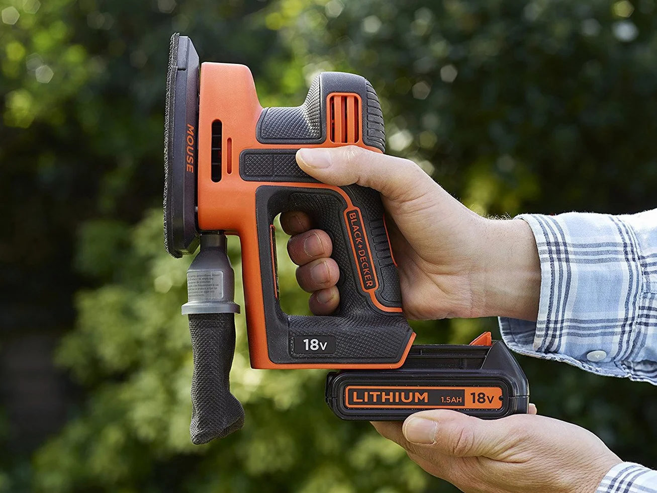 BLACK+DECKER Levigatrice Mouse Multifunzione BDCDS18-QW