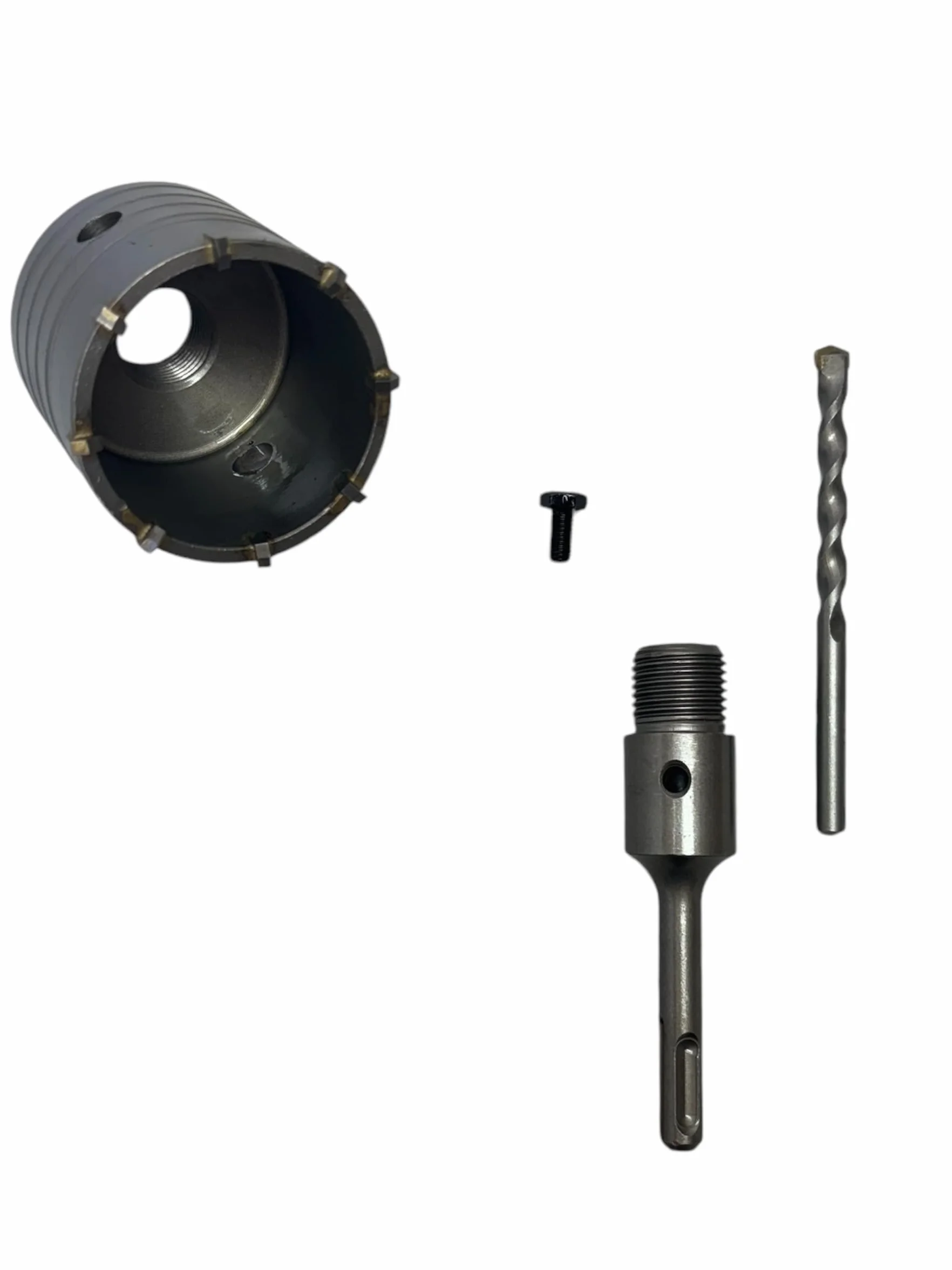 Carotatrice SDS Plus 65 mm per Calcestruzzo Fresa a Tazza Professionale Asta 110 mm