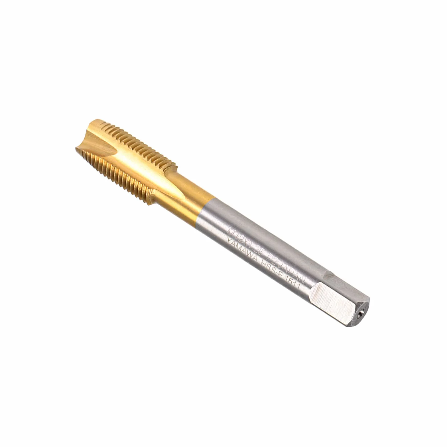 Maschio M12 x 1.25 Titanio Rivestito Acciaio 6542 Vite Fresatura Foratura Macchina, 1 Pezzo