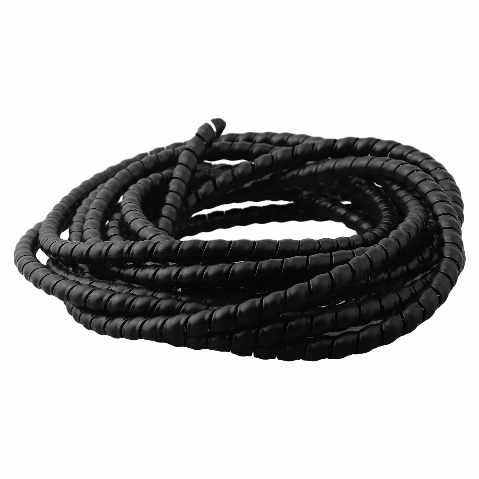 La protezione per tubo flessibile a spirale da 5 m protegge tubi idraulici e pneumatici, soluzione flessibile per avvolgere cavi (D-10 mm)