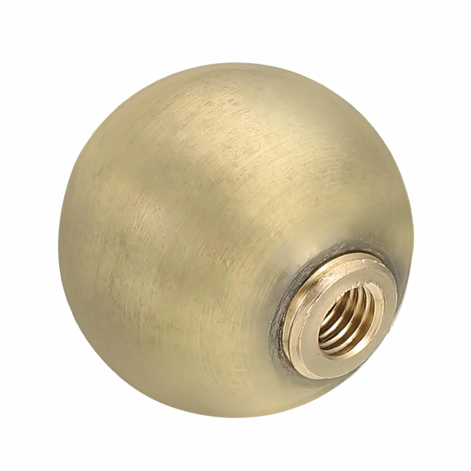 PATIKIL 25mm Pomelli per Lampada a Sfera, Bronzo - Solido Ottone Vite Cappuccio Dadi con Adattatore Riduttore per Lampade