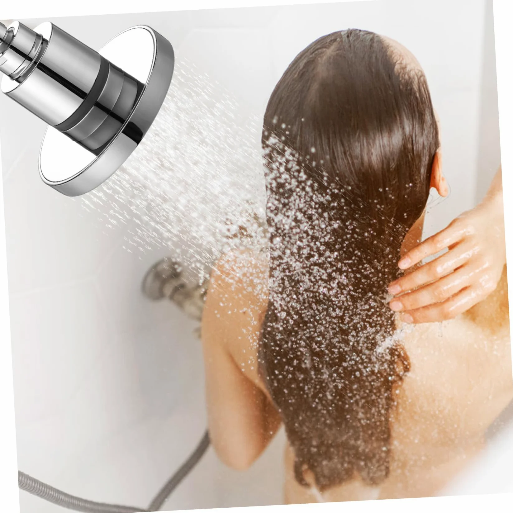 Filtro doccia ad alta pressione – Addolcitore per acqua dura con tecnologia Silver per una migliore qualità dell'acqua, salute della pelle e un'esperienza simile a una spa