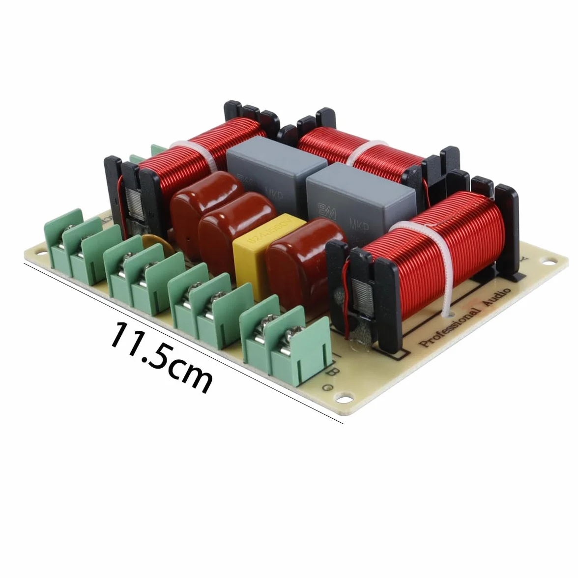 Crossover a 4 vie per altoparlanti, 250 W 4-8 Ohm alti e medi con doppio divisore di bassa frequenza, per auto, impianto stereo domestico