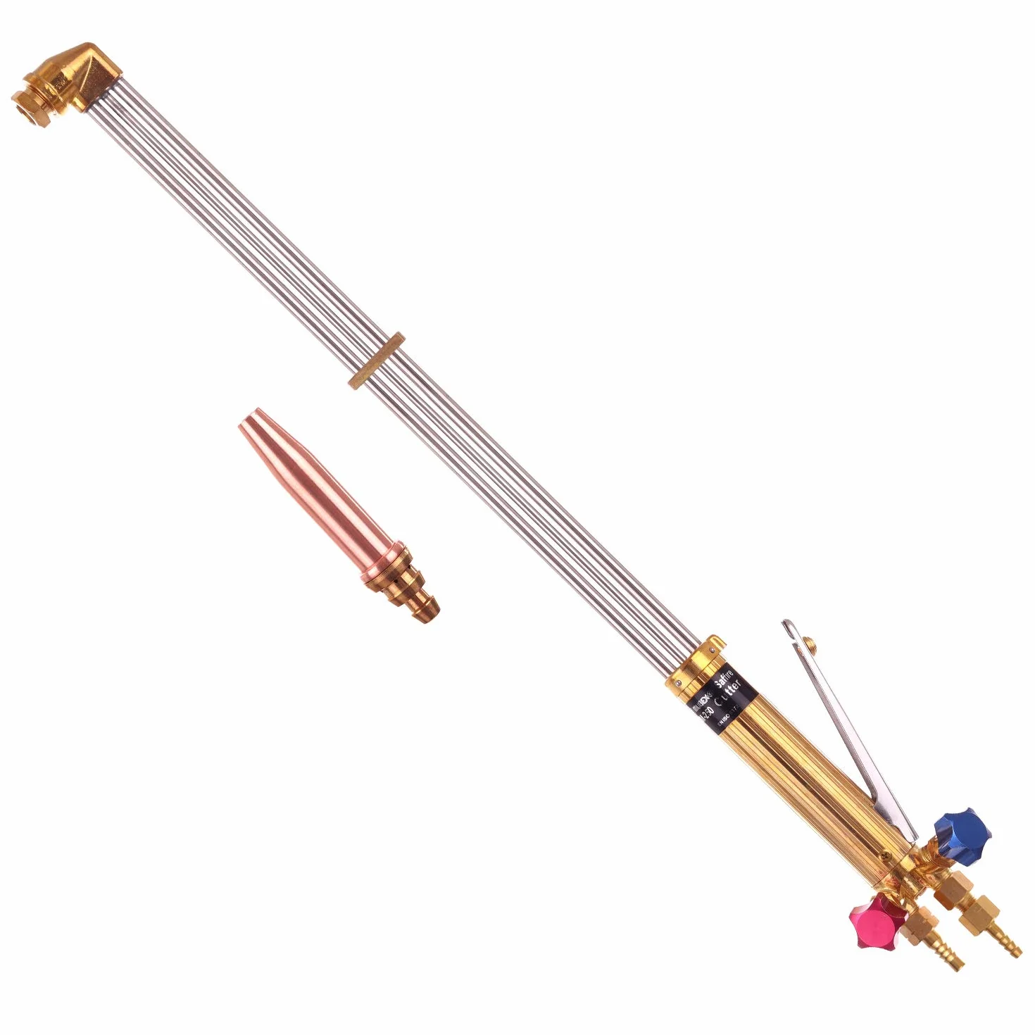 Torcia da taglio MM-250 750mm 75cm per ossigeno propano gas con ugello PNME 5/64 50-100mm