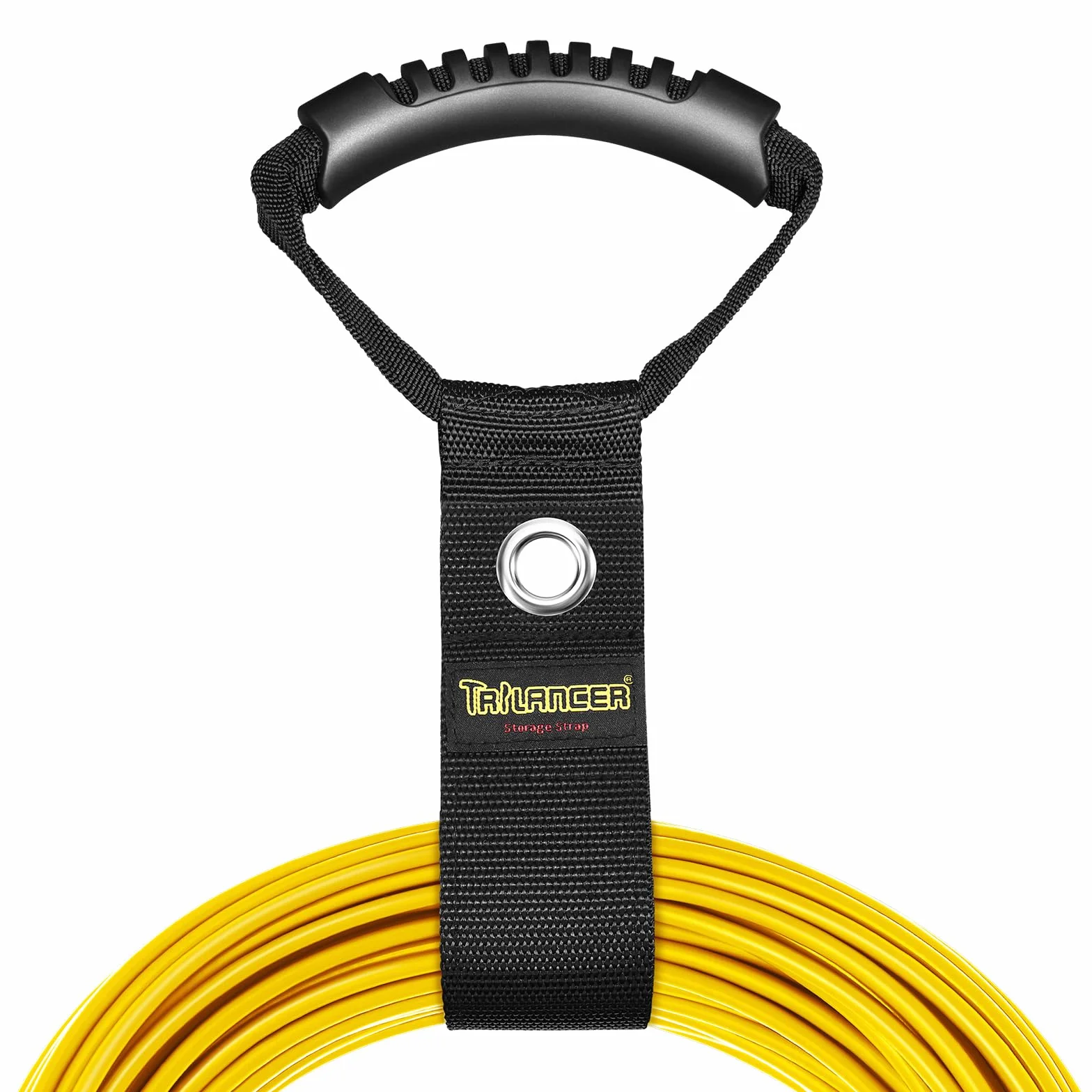 Organizer per Cavi e Tubi 55 cm con Maniglia per Trasporto e Stoccaggio, Appenditubi da Giardino