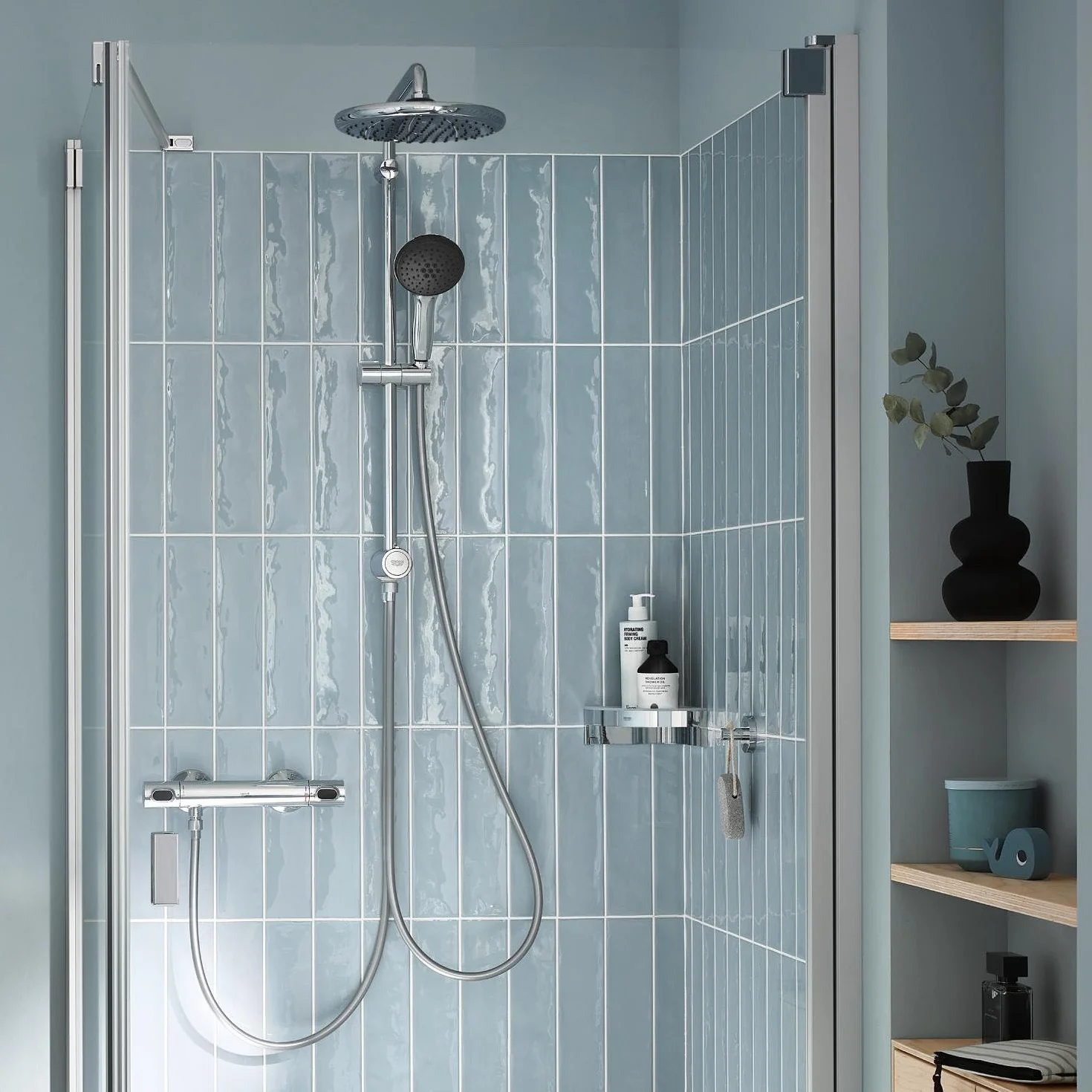 GROHE QUICKFIX VitalioFlex Trend, Flessibile doccia, 1500mm, In metallo, 28741002