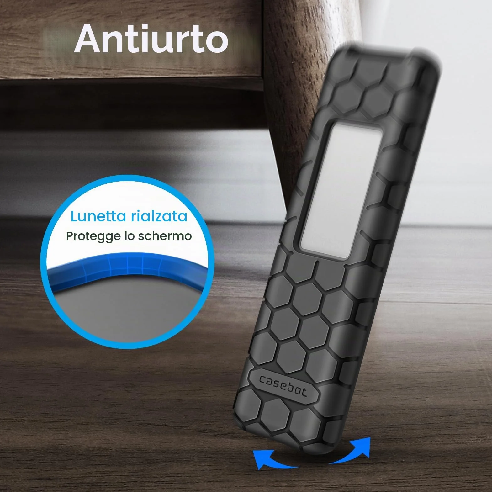 FINTIE Custodia Telecomando per Samsung Solar Cell TM2560E TM2360E TM2360F TM2361F TM2361E BN59-01480A BN59-01455A BN59-01436A BN59-01432A, Cover in Silicone Antiurto Antiscivolo Leggera, Nero