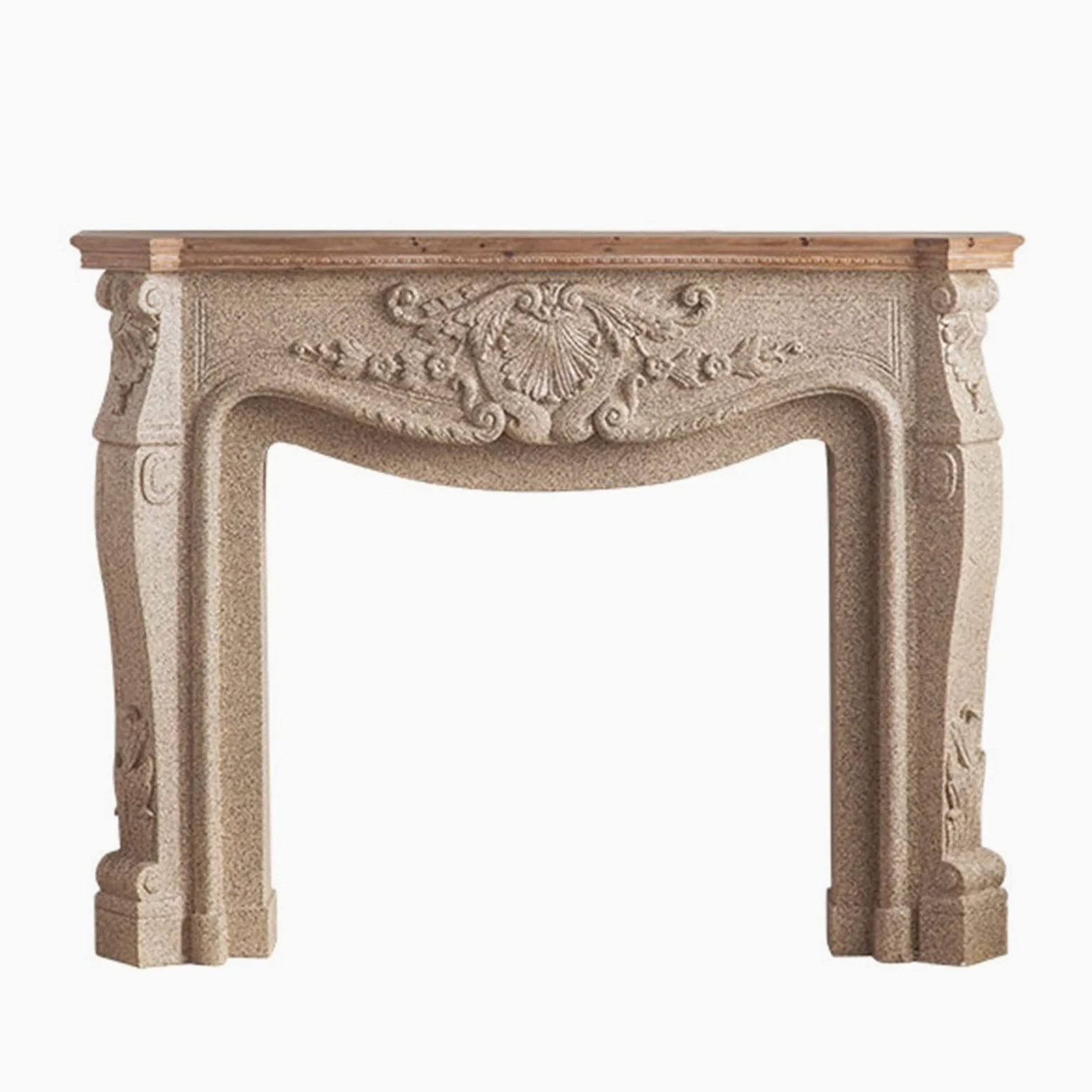 Mensola del camino Cornice for caminetto vintage americano, mensola decorativa in rilievo creativo, ingresso for soggiorno, credenza con armadio intagliato Decorazione della mensola del camino