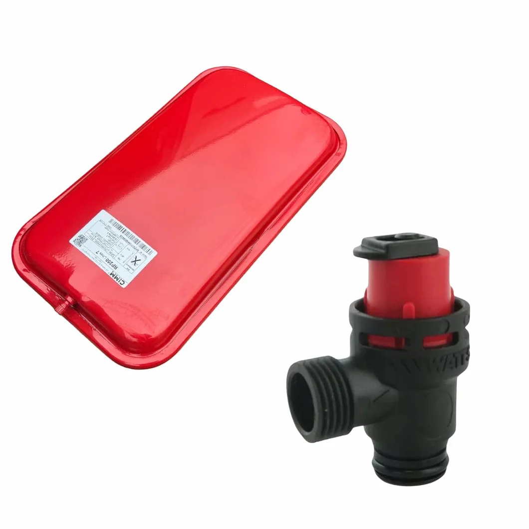 Vaso di espansione caldaia & PRV - Compatibile con Potterton Promax Combi ERP Series - 7661826 & BI1462100