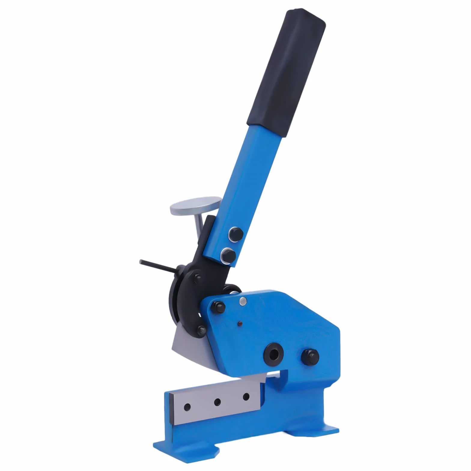 Cesoie manuali per lamiera lama 12,5 cm forbici a leva per acciaio fino 11 mm taglierina metallo morsetto regolabile