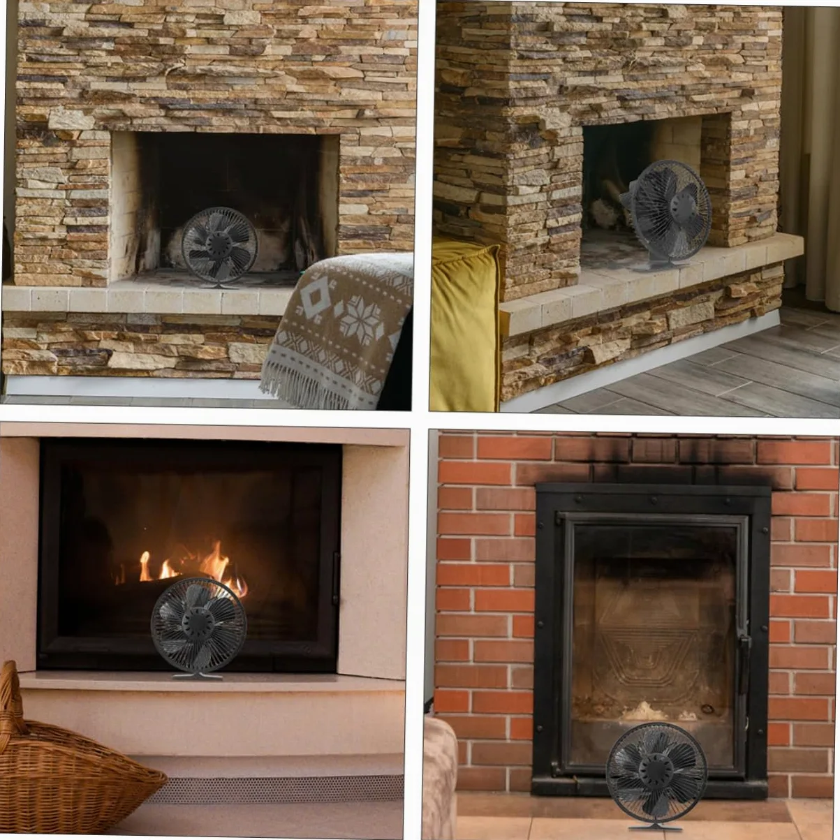 Alipis 1pezzi Ventilatore Per Energia Termica Copertura Protettiva Ottimizza La Circolazione Del Calore Per Ambienti Confortevoli e Accoglienti