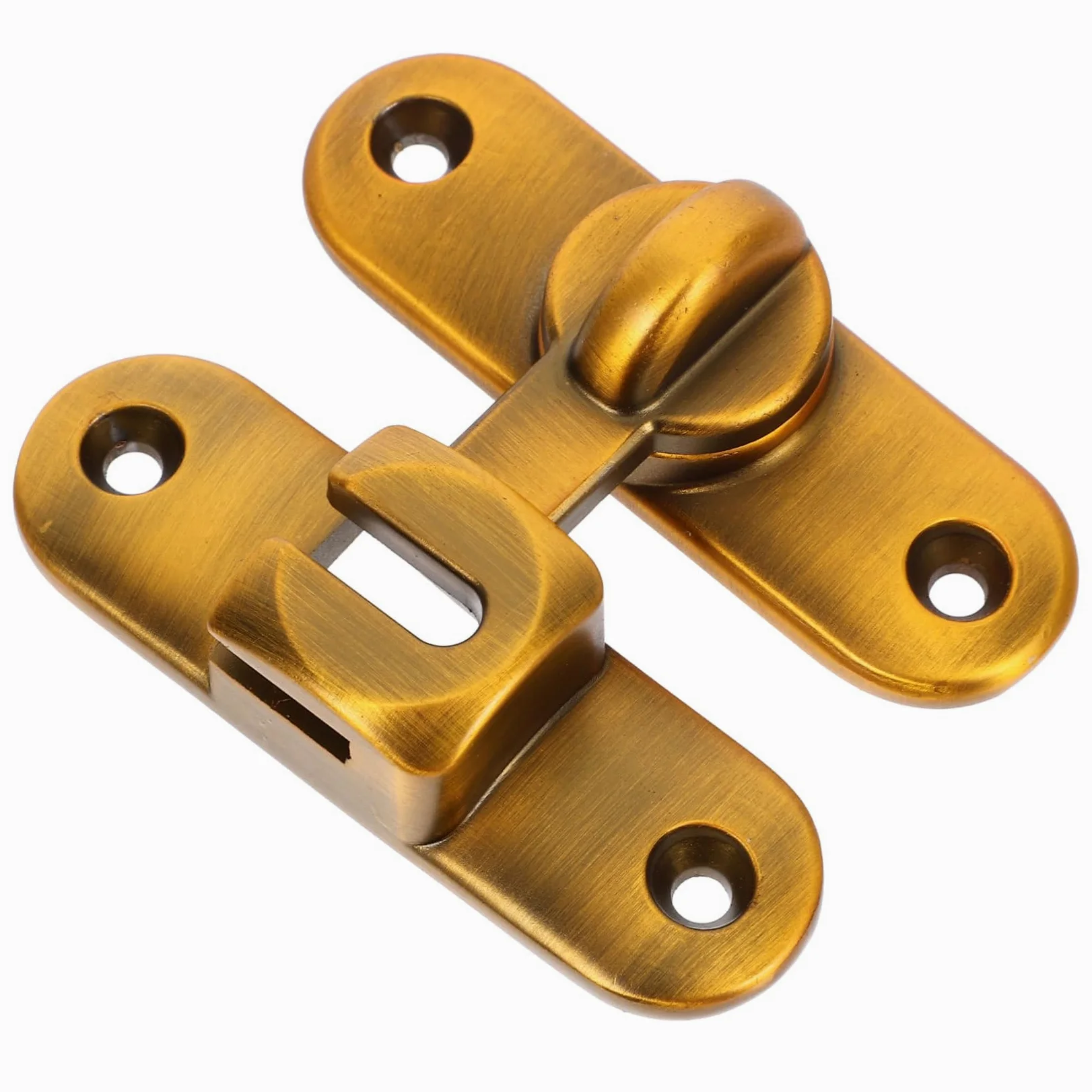 Artibetter 2sets Serratura Scorrevole Per Porta Chiusura Acciaio Inossidabile Per Porte Battente Facile Installazione e Design Moderno Sicurezza Per Ambienti Domestici e Commerciali
