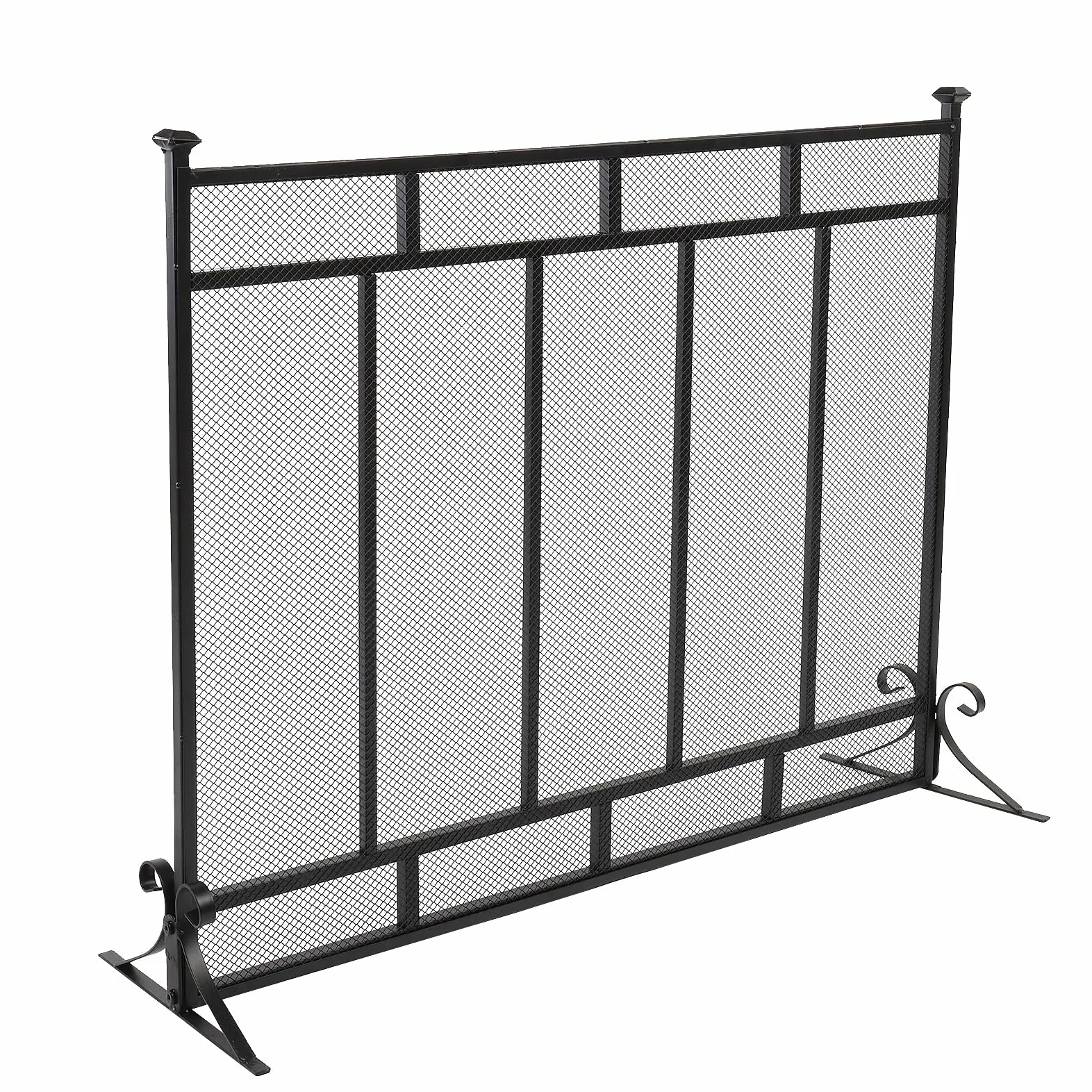 Schermi per Caminetti di Guardia Schermo verticale della rete decorativa della rete decorativa della griglia 99*30.5*79 cm Mobili per la casa Accessori per Caminetti in Rete Decorativa